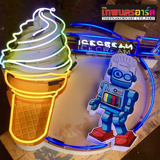 รับออกแบบป้ายโฆษณา นนทบุรี เทพนคร อาร์ต - รับจ้างผลิตป้ายไฟนีออน รับออกแบบป้ายโฆษณา นนทบุรี เทพนคร อาร์ต - รับจ้างผลิตป้ายไฟนีออน